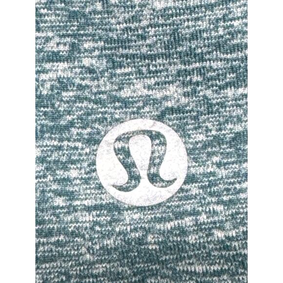 Lululemon Always Alert Half Zip Heathered Petrol Blue Jacket Womens Size 6 - Picture 6 of 6